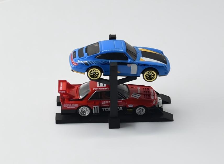 3D Printing Diecast Cars - Kit di scaffalature per parcheggio a