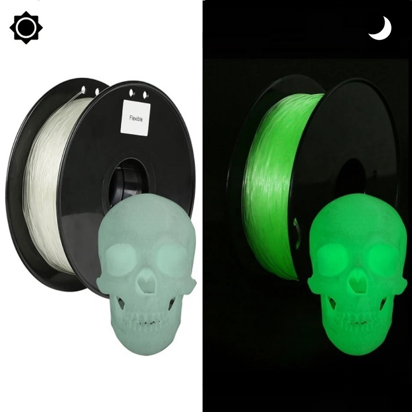 Tpu Flexible Filament - Filamento luminoso TPU flessibile 1,75 mm