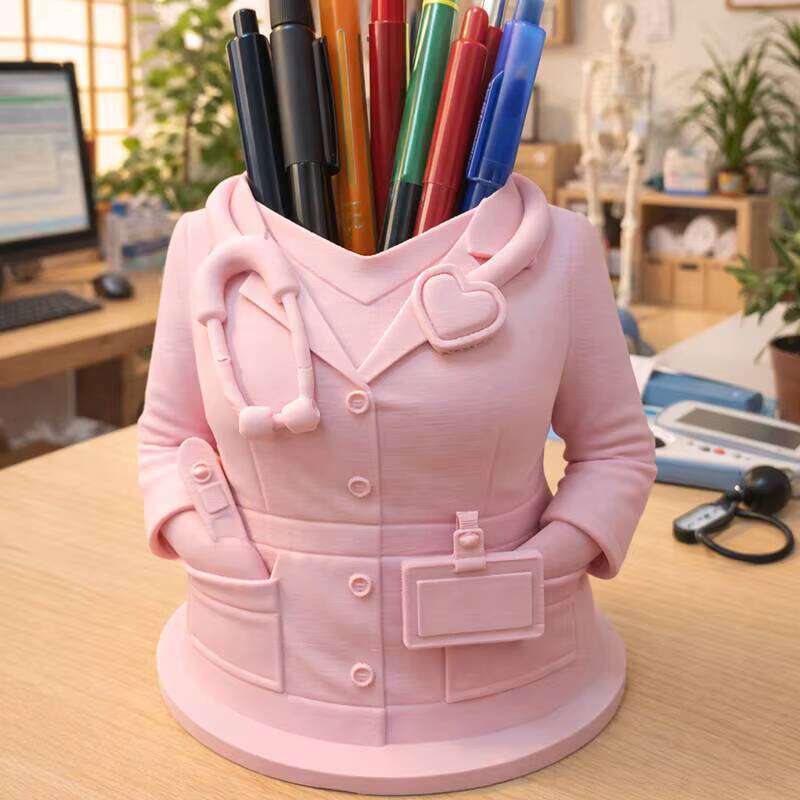 3D Printing Grip - Portapenne 3D Stampato per Personale Medico,