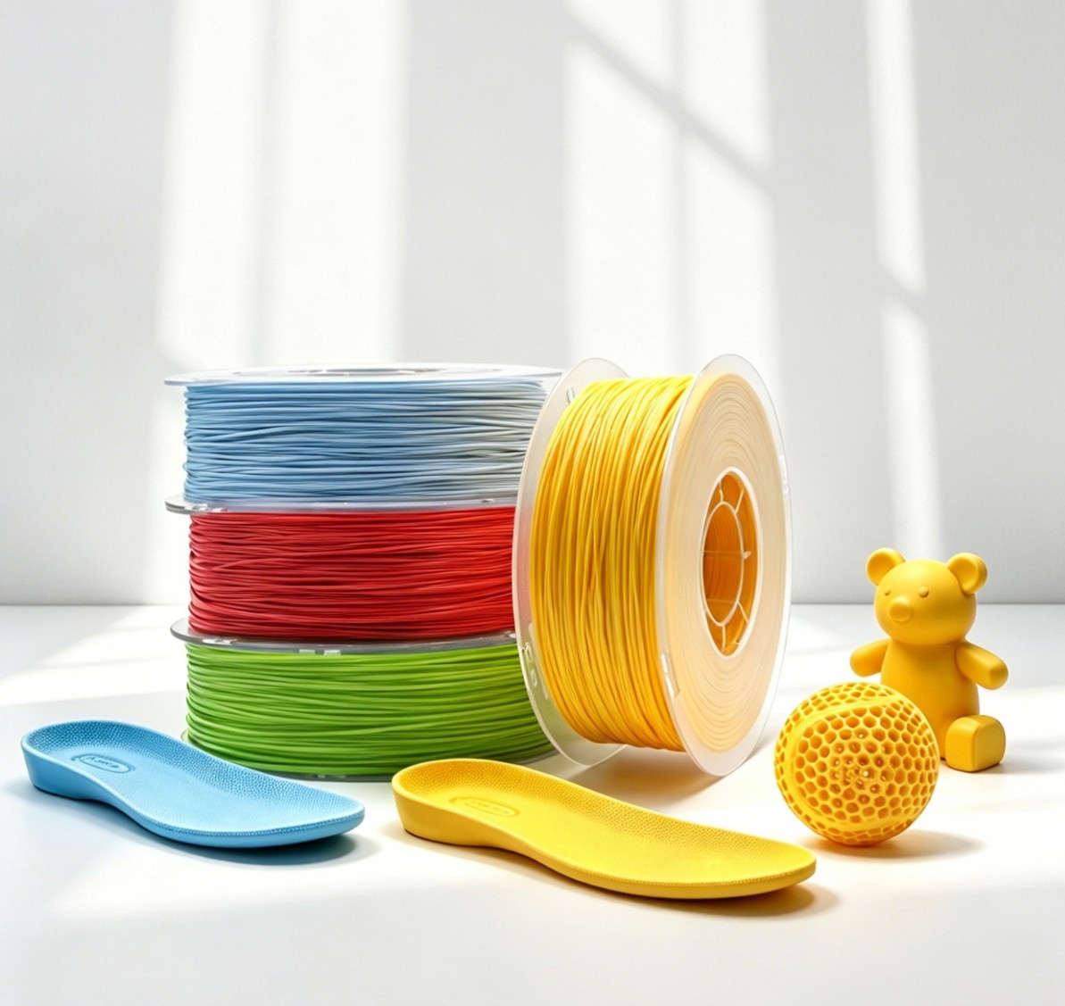 Tpu Flexible Filament - Filamento per Stampa 3D TPU 95A