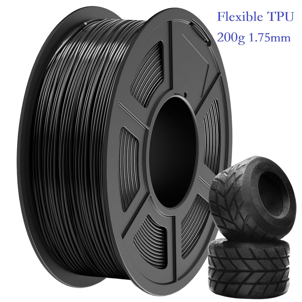 Tpu Flexible Filament - Filamento Flessibile TPU 200G 1.75mm per