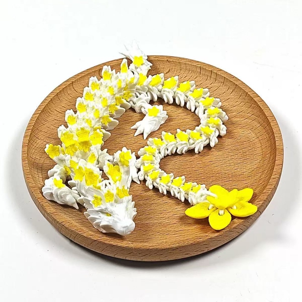 3D Printing Figure - Drago Articolato 3D Stampato con Occhi
