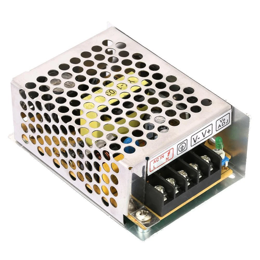 3D Printer Power Supply - Adattatore di alimentazione 12V 5A interruttore