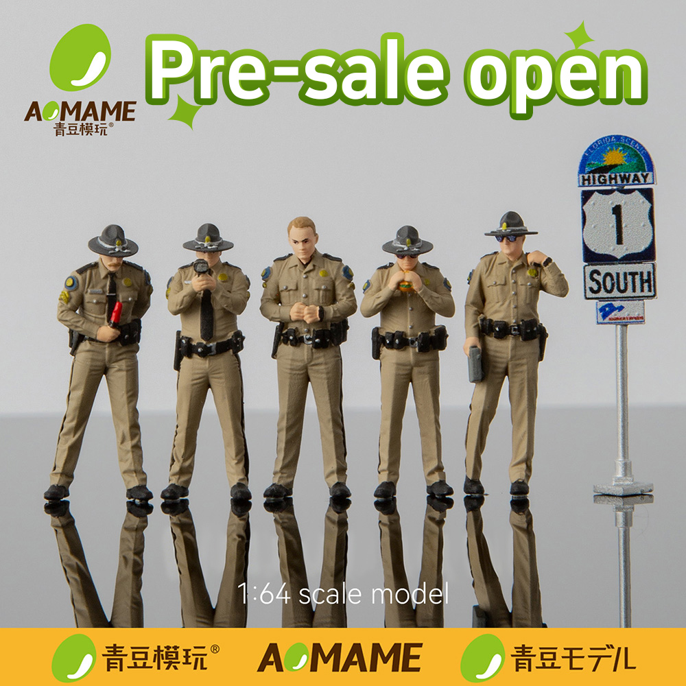 3D Printing Diecast Cars - Preordine Kicarmod 1/64 Set di Figurine