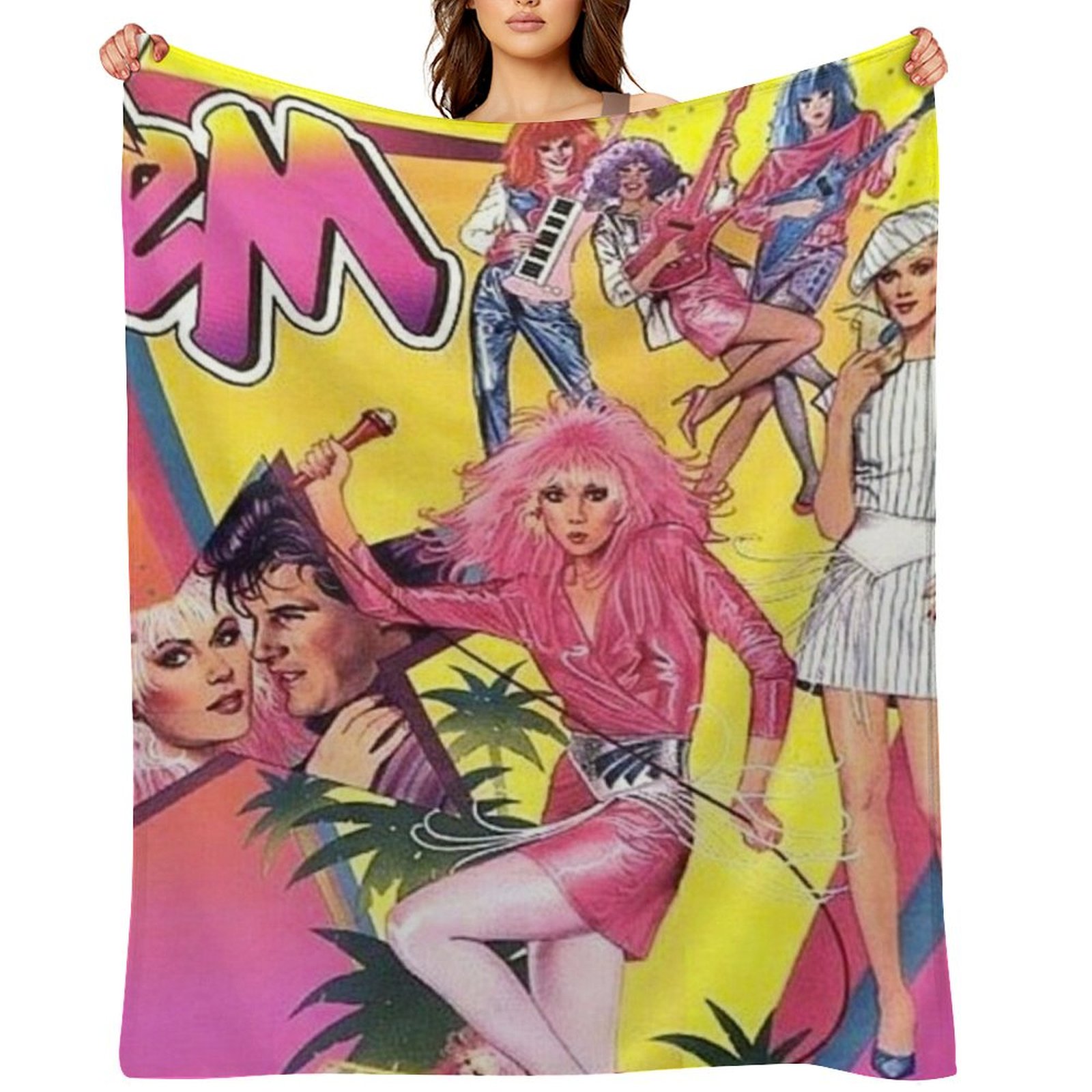 3D Printing Hologram - Coperta decorativa Jem and the Holograms