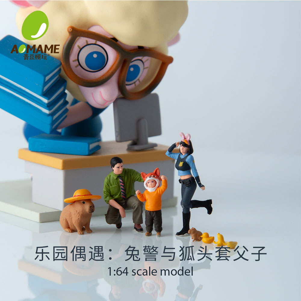 3D Printing Diecast Cars - Kicarmod 1:64 Serie Zoo: Statuetta di