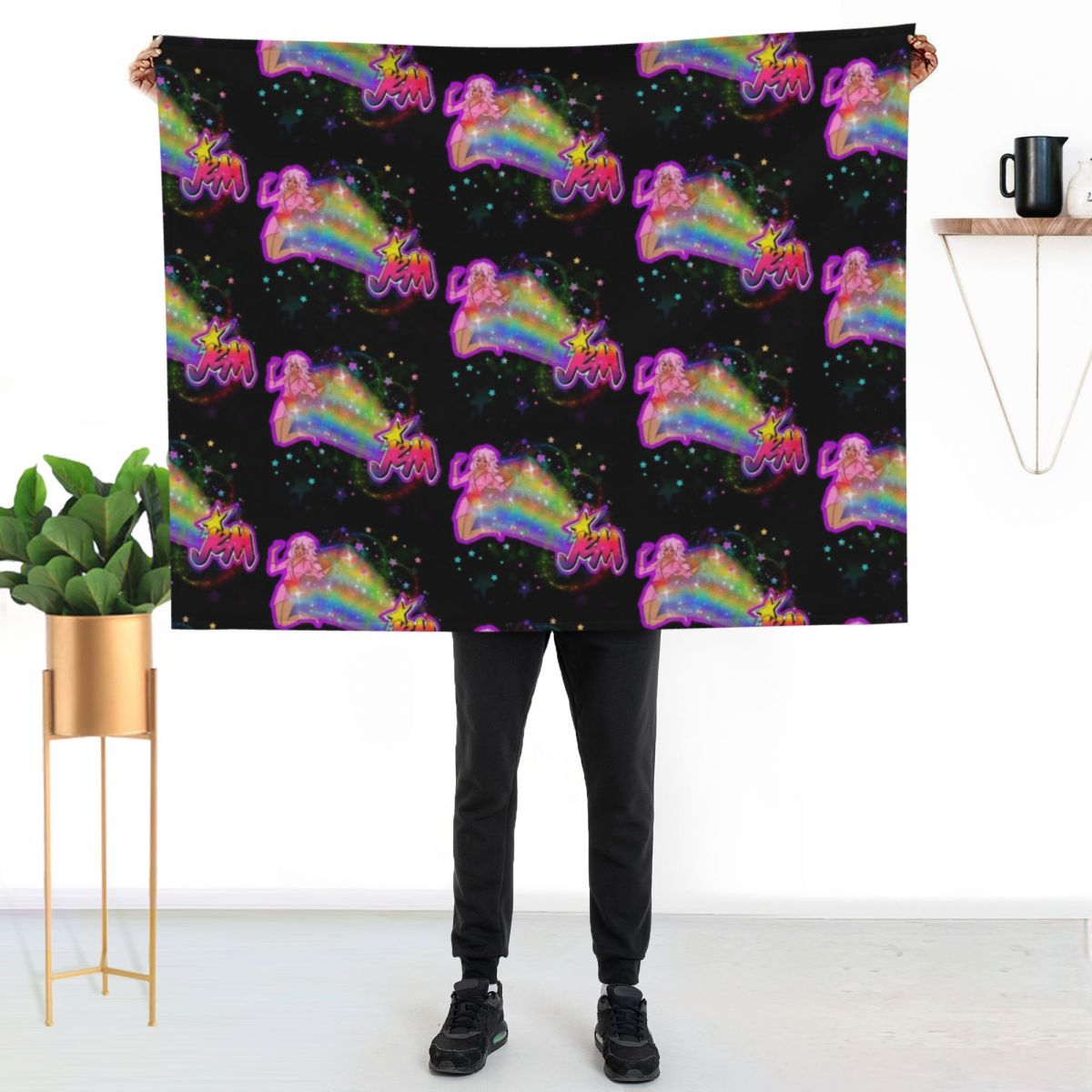 3D Printing Hologram - Coperta leggera portatile Jem and the