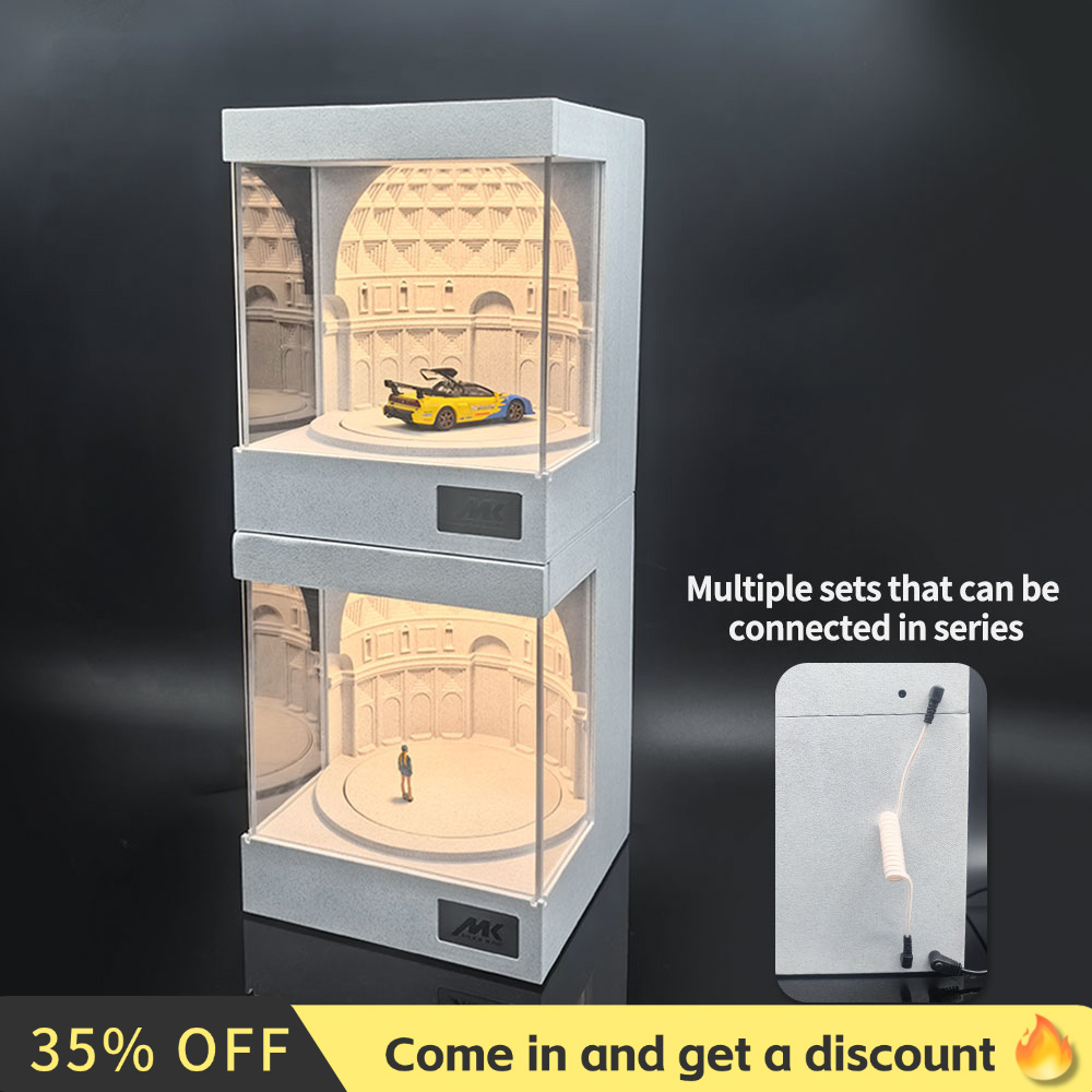3D Printing Diecast Cars - Lampada a Nastro Magnetico in Scala
