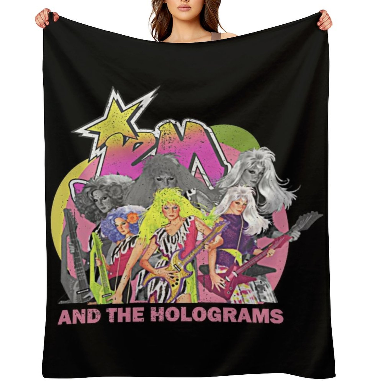 3D Printing Hologram - Coperta Jem Retro and the Holograms