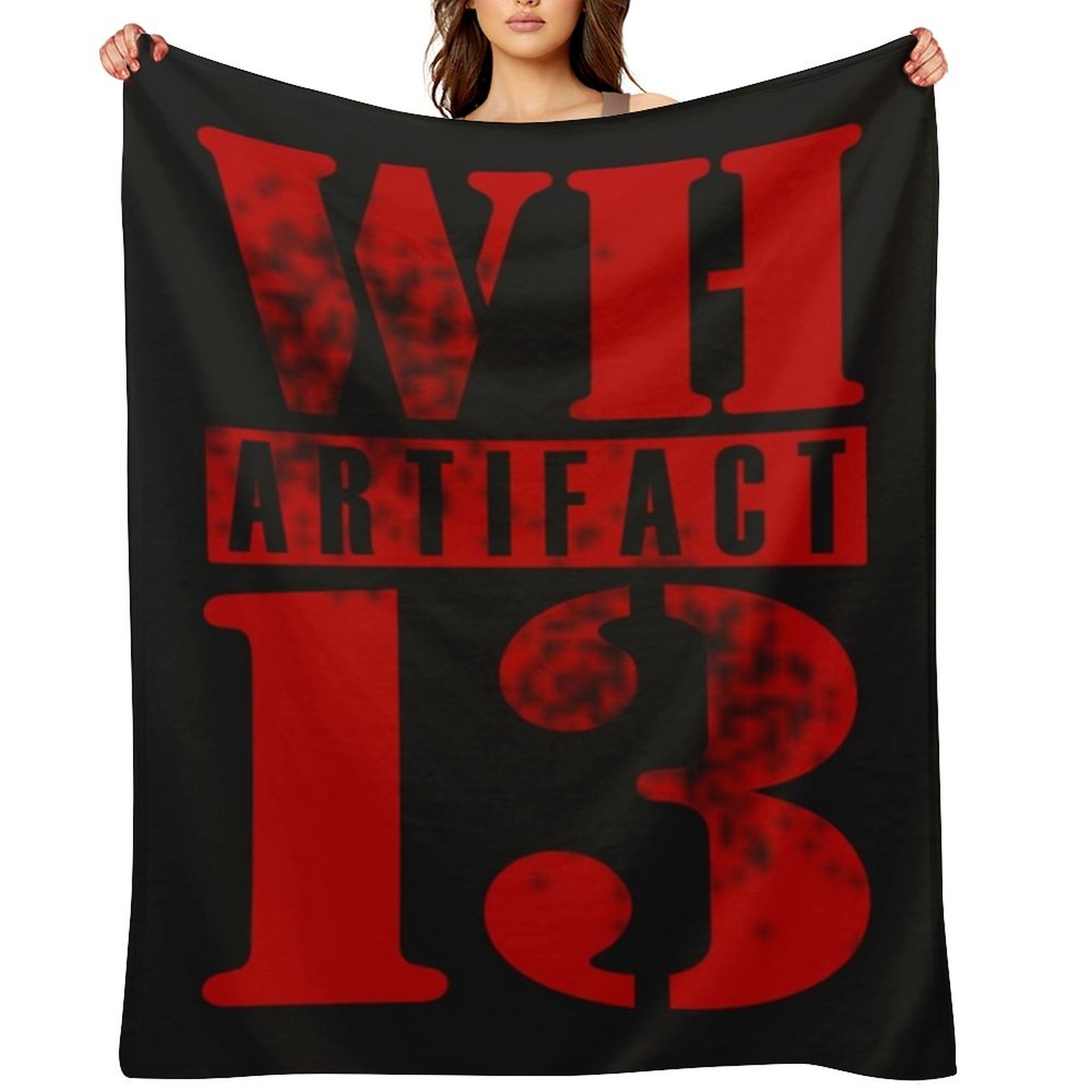3D Printing Warehouse - Maglietta Warehouse 13 T-ShirtWH13, Coperta decorativa