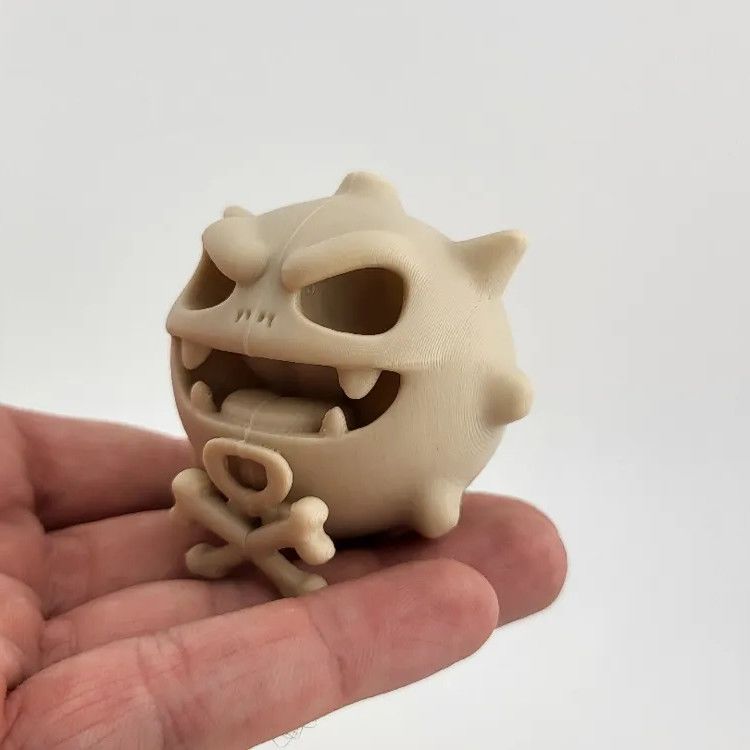 3D Printing Figure - Modellino Pokémon Fossile Scheletrico Stampato in