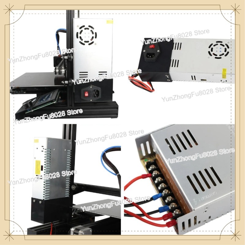3D Printer Power Supply - Kit di Alimentazione con Convertitore Regolato