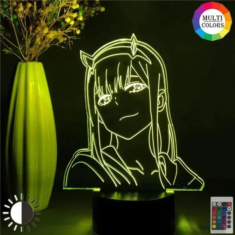 Zero Two Anime Night Light Act - 3D Printing Figure recensione e prezzo