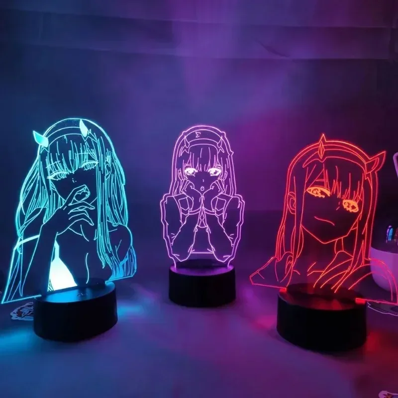 Zero Two Anime Night Light Act - 3D Printing Figure recensione e prezzo