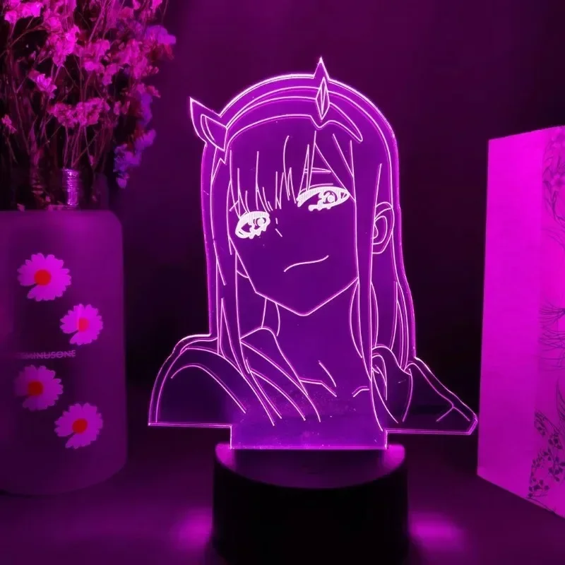Zero Two Anime Night Light Act - 3D Printing Figure recensione e prezzo
