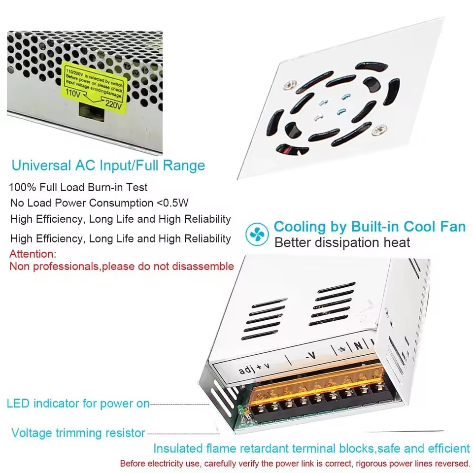 Alimentatore switching DC 5V 2 - 3D Printer Power Supply recensione e prezzo