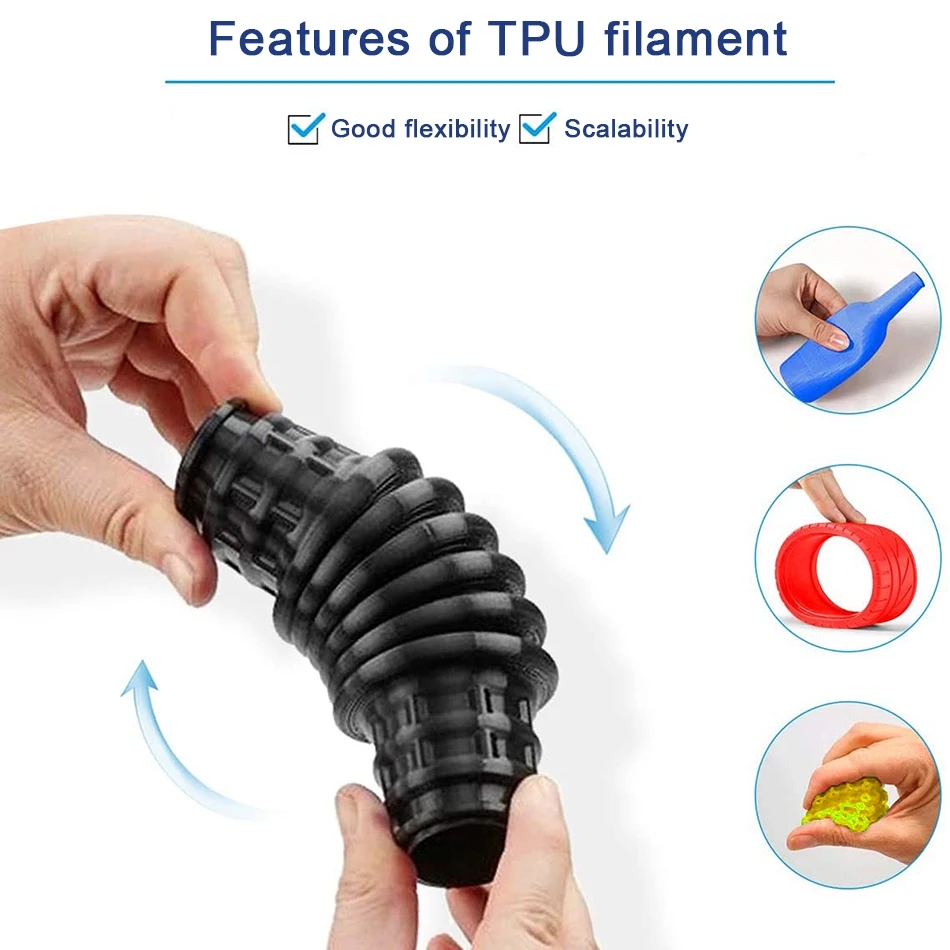 Filamento Flessibile TPU 200G  - Tpu Flexible Filament recensione e prezzo