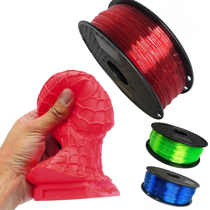 Filamento flessibile per stamp - Tpu Flexible Filament recensione e prezzo