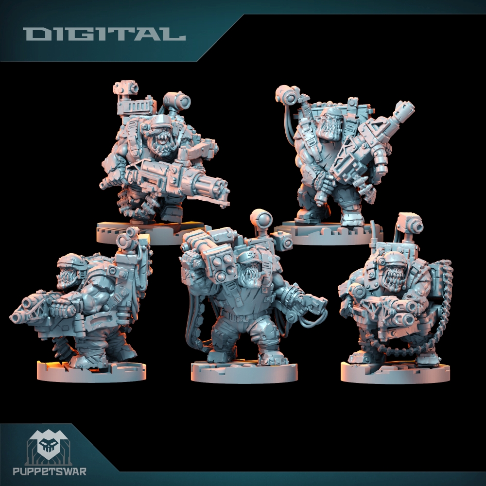 Orc Ultimate Badasses Squad, F - 3D Printing Figure recensione e prezzo