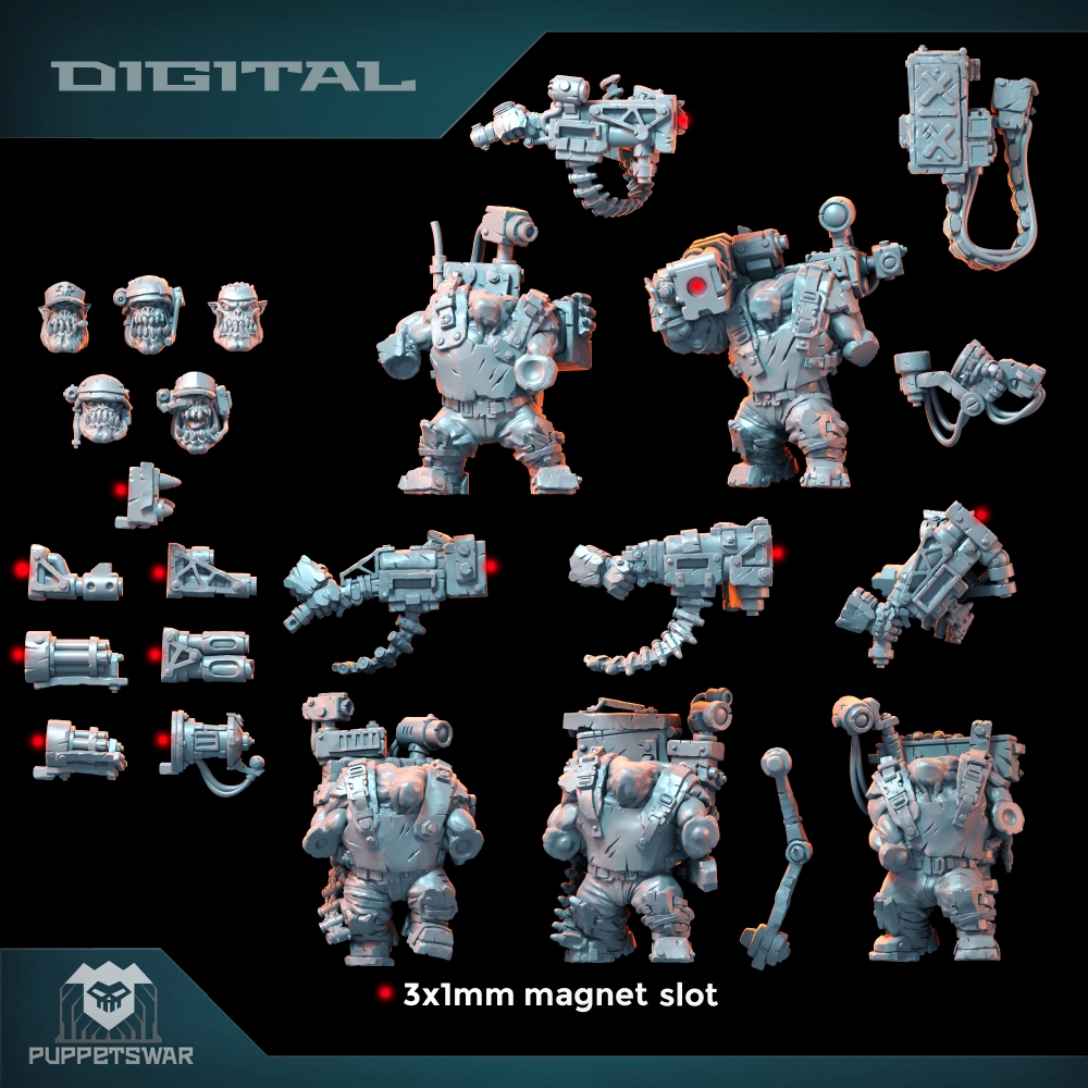 Orc Ultimate Badasses Squad, F - 3D Printing Figure recensione e prezzo