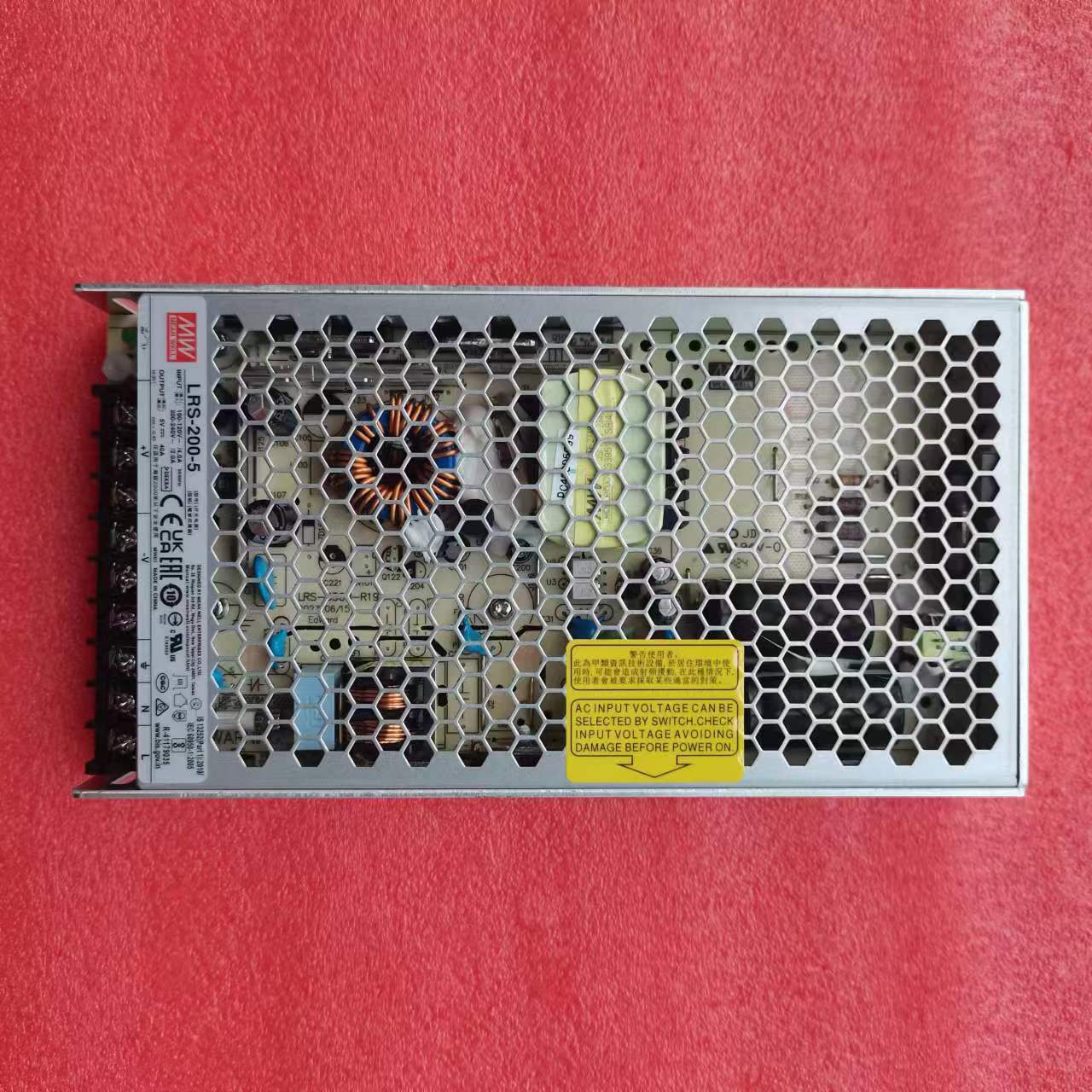 MEAN WELL LRS-200 LRS-200-5 LR - 3D Printer Power Supply recensione e prezzo