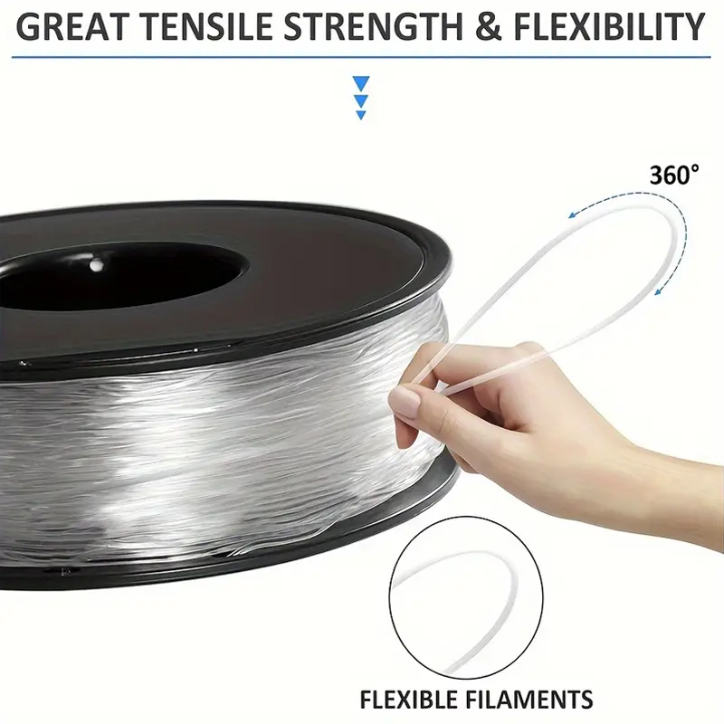 Filamento Flessibile TPU 250g  - Tpu Flexible Filament recensione e prezzo