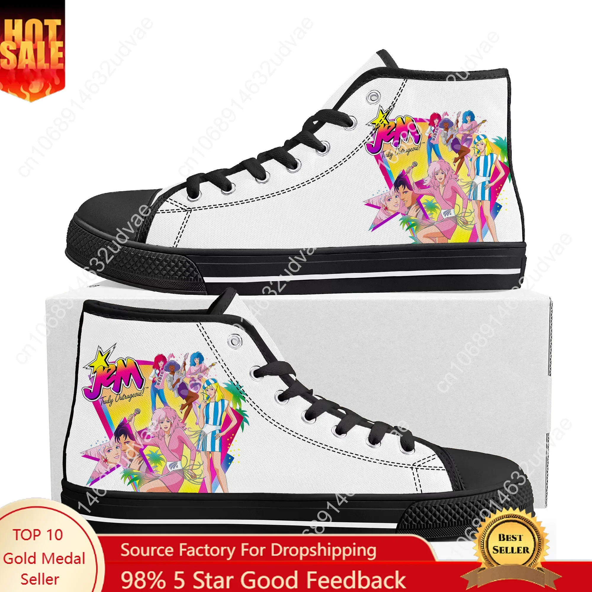 Jem and The Holograms High Top - 3D Printing Hologram recensione e prezzo