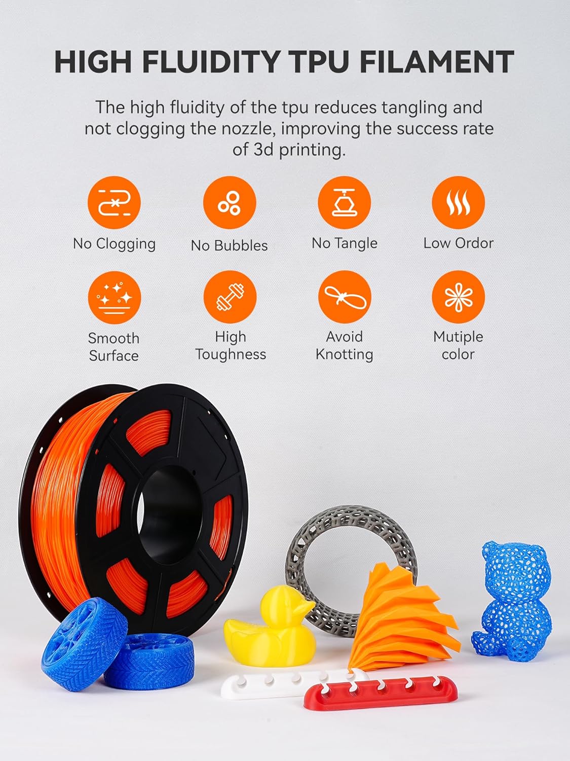 Filamento TPU Flessibile per S - Tpu Flexible Filament recensione e prezzo