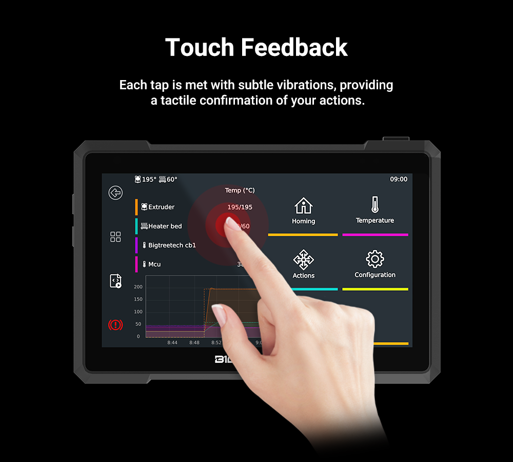 BIGTREETECH Pad 7 IPS Touch Sc - 3D Printing Warehouse recensione e prezzo