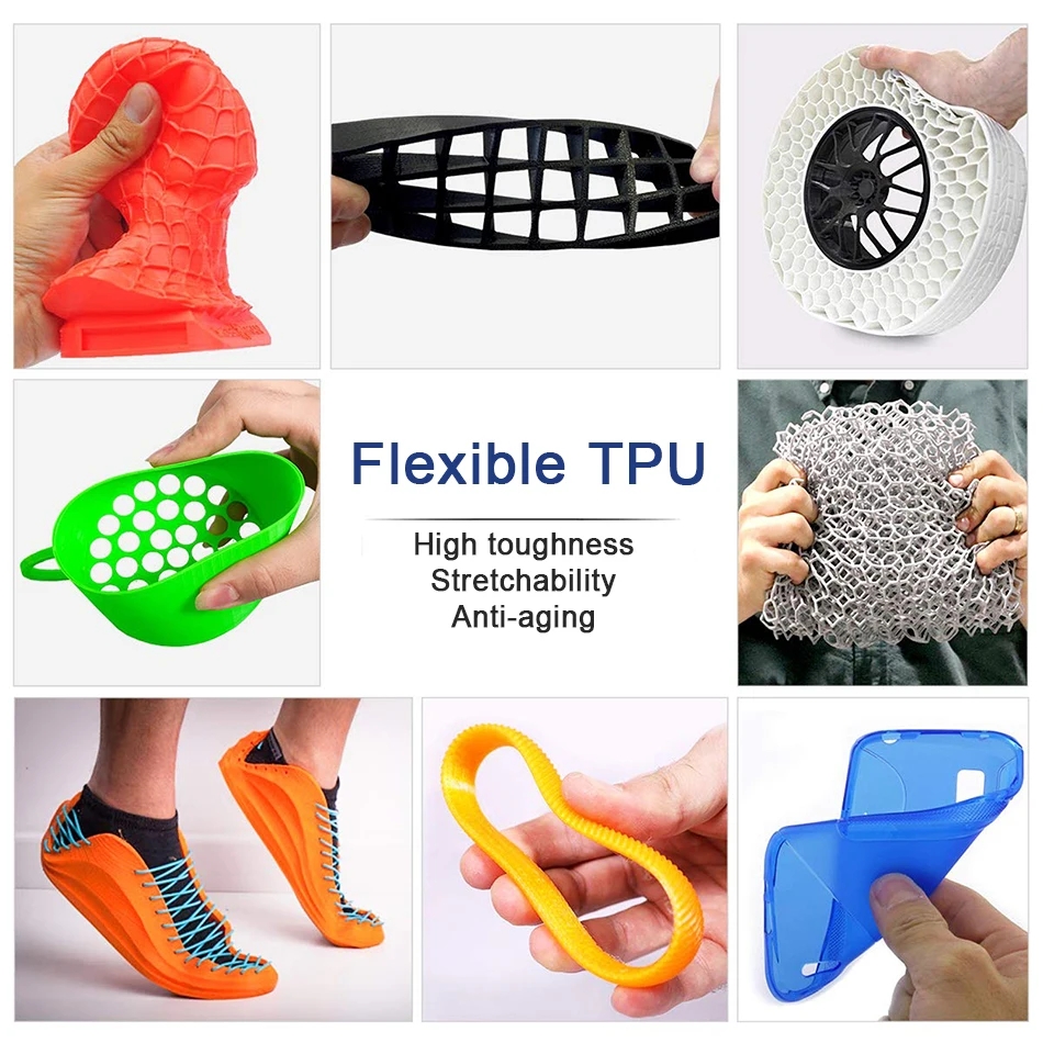 Filamento flessibile in TPU 95 - Tpu Flexible Filament recensione e prezzo