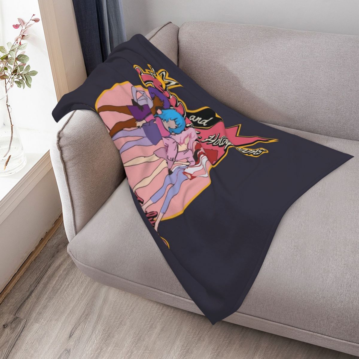 Coperta in peluche morbida con - 3D Printing Hologram recensione e prezzo