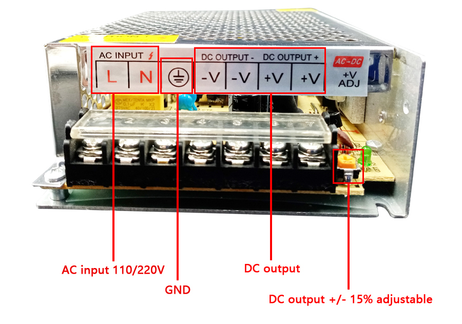DC 5V 12V Alimentatore 24V 36V - 3D Printer Power Supply recensione e prezzo